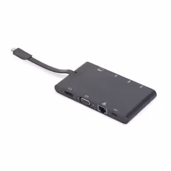 Digitus Station d’accueil Universal Travel, USB Type-C™, Avec fil, USB 3.2 Gen 1 (3.1 Gen 1) Type-C, 100 W, 10,100,1000 Mbit/ ...