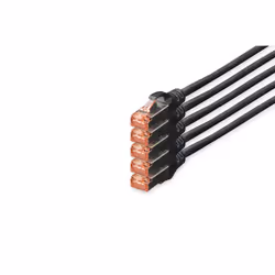 Digitus Câble de liaison CAT 6 S/FTP, 10 m, Cat6, S/FTP (S-STP), RJ-45, RJ-45