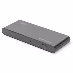 Digitus Commutateur HDMI 4K, 5x1, HDMI, Aluminium, Noir, 1080i, 1080p, 3840 x 2160 pixels, 195 mm