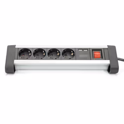 Digitus Bloc 4 prises de bureau avec 2 raccords USB - Vue supplémentaire 4