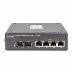 Digitus Commutateur PoE réseau Gigabit Ethernet 4 ports, industriel, non administrable, 2 SFP en liaison montante - Vue supplémentaire 4