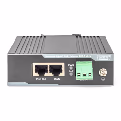 Digitus Injecteur Gigabit industriel PoE+, 802.3 af/at