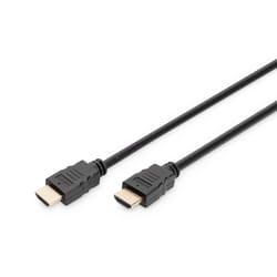 Digitus HDMI à haut débit avec câble de raccordement Ethernet