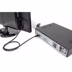 Digitus HDMI à haut débit avec câble de raccordement Ethernet