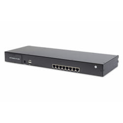 Digitus Commutateur clavier-vidéo-souris Cat.5 modulaire, 8 ports