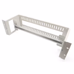 Digitus 483 mm (19“) DIN Rail Holder, 3U, Rail d’étagère, Gris, Acier, 3U, 19", Turquie