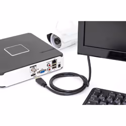 Digitus HDMI à prime haut débit avec câble de raccordement Ethernet