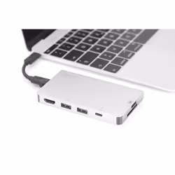 Digitus Station d'accueil de voyage multi-ports USB Type-C™, 6 ports
