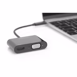 Digitus Adaptateur USB Type-C™ vers HDMI + VGA