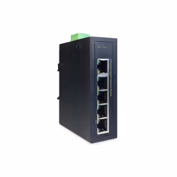 Digitus Switch réseau Gigabit Ethernet 5 ports,Industrial, Unmanaged, Non-géré, Gigabit Ethernet (10/100/1000), Full duplex, ...