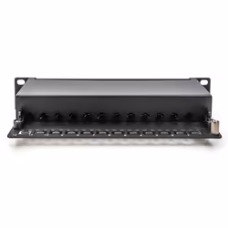 Digitus Panneau de brassage Cat. 6a, blindé, 12 ports, 1U, 10", noir - Vue supplémentaire 4