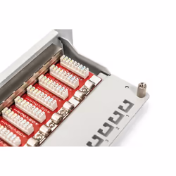 Digitus Panneau de brassage Cat. 6a, blindé, 12 ports, 1U, 10", gris - Vue supplémentaire 6