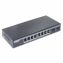 Digitus Switch géré Gigabit PoE L2 à 8 ports + 2 SFP - Vue supplémentaire 4