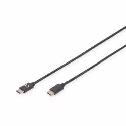ASSMANN Electronic AK-880908-010-S, 1 m, USB C, USB C, USB 2.0, 480 Mbit/s, Noir