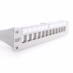 Digitus Panneau de brassage modulaire, 8 ports