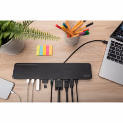 Digitus Station d'accueil universelle pour ordinateurs portables 14", USB Type-C™