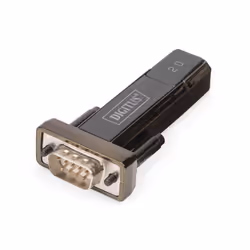 Digitus Adaptateur série USB 2.0, D-Sub, USB, Noir