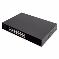 Digitus Commutateur Gigabit 16 ports, Non-géré, Gigabit Ethernet (10/100/1000)
