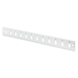 Digitus Panneau avant de boîtier d'épissures pour fibre optique, verrouillage rapide, 12x LC DX, SC SX, E2000 SX
