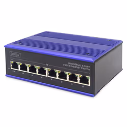ASSMANN Electronic DN-650106, Fast Ethernet (10/100), Full duplex, Montage mural