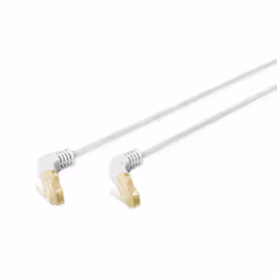 Digitus Câble de brassage CAT 6A S/FTP, connecteur coudée à 90°, 10 m, Cat6a, S/FTP (S-STP), RJ-45, RJ-45