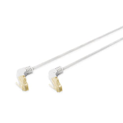 Digitus Câble de brassage CAT 6A S/FTP, connecteur coudée à 90°