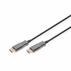 Digitus Câble de fibre optique hybride HDMI® AOC, UHD 4K, 30 m, 30 m, HDMI Type A (Standard), HDMI Type A (Standard), 4096 x ...