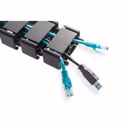 ASSMANN Electronic DA-90505 chemin de câble Support de câbles courbes Noir