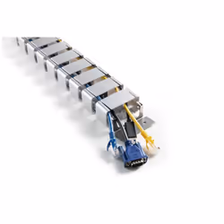 ASSMANN Electronic DA-90506 chemin de câble Support de câbles courbes Argent