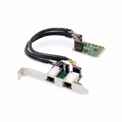 Digitus Carte réseau mini PCI Express Dual Gigabit Ethernet