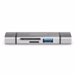 Digitus Hub à double lecteur de carte USB-C™ USB 3.0, OTG