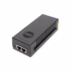 Digitus Injecteur PoE+ 10 Gigabit Ethernet, 802.3at, 30 W, 10 Gigabit Ethernet, 10,100,1000,2500,5000,10000 Mbit/s, IEEE 802. ...