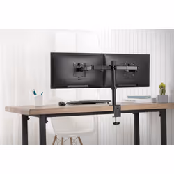 Digitus Support double écran universel avec fixation par serrage