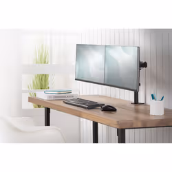 Digitus Support double écran universel avec fixation par serrage - Vue supplémentaire 4