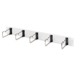 Digitus Panneau de rangement pour câbles avec supports en acier pour armoires de 482,6 mm (19 po), 1U