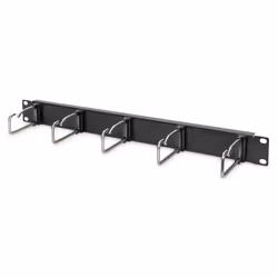 Digitus Panneau de rangement pour câbles avec supports en acier pour armoires de 482,6 mm (19 po), 1U, Panneau de gestion de ...