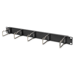 Digitus Panneau de rangement pour câbles avec supports en acier pour armoires de 482,6 mm (19 po), 1U