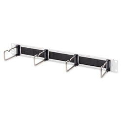 Digitus Panneau de rangement pour câbles avec supports en acier et passe-câble à brosse pour armoires de 482,6 mm (19 po), 1U