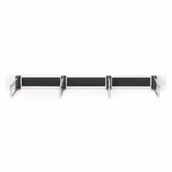 Digitus Panneau de rangement pour câbles avec supports en acier et passe-câble à brosse pour armoires de 482,6 mm (19 po), 1U