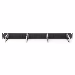 Digitus Panneau de rangement pour câbles avec supports en acier et passe-câble à brosse pour armoires de 482,6 mm (19 po), 1U