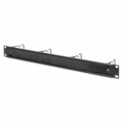 Digitus Panneau de rangement pour câbles avec supports en acier et passe-câble à brosse pour armoires de 482,6 mm (19 po), 1U - Vue supplémentaire 4