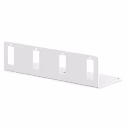Digitus Plaque d'adaptation pour LWL Unibox pour montage mural, compacte, SC Duplex, Gris, Acier, 145 mm, 40 mm, 50 mm