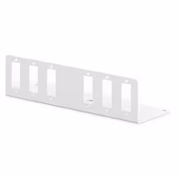 Digitus Plaque d'adaptation pour LWL Unibox pour montage mural, compacte, SC Duplex, Gris, Acier, 145 mm, 40 mm, 50 mm