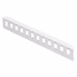 Digitus Plaque d'adaptation pour LWL Unibox pour montage mural, medium, SC Duplex, Gris, Acier, 275 mm, 45 mm, 15 mm