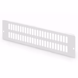 Digitus Plaque d'adaptation pour LWL Unibox pour montage mural, maxi, SC Duplex, Gris, Acier, 435 mm, 90 mm, 10 mm