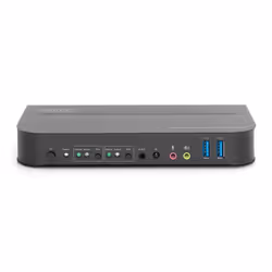 Digitus Commutateur KVM, 2 ports, 4K 60 Hz, 2 x entrées DP, 1 x sortie DP/HDMI - Vue supplémentaire 4