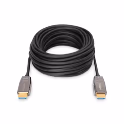 ASSMANN Electronic AK-330126-200-S, 20 m, HDMI Type A (Standard), HDMI Type A (Standard), Compatibilité 3D, 48 Gbit/s, Noir
