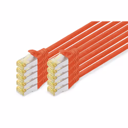 Digitus Câble de brassage CAT 6A S/FTP, 10 pièces