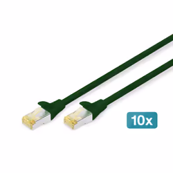 Digitus Câble de brassage CAT 6A S/FTP, 10 pièces