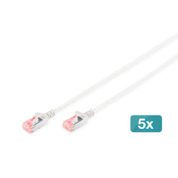 Digitus DK-1624-100S-5 câble de réseau Gris 10 m Cat6 U/FTP (STP)